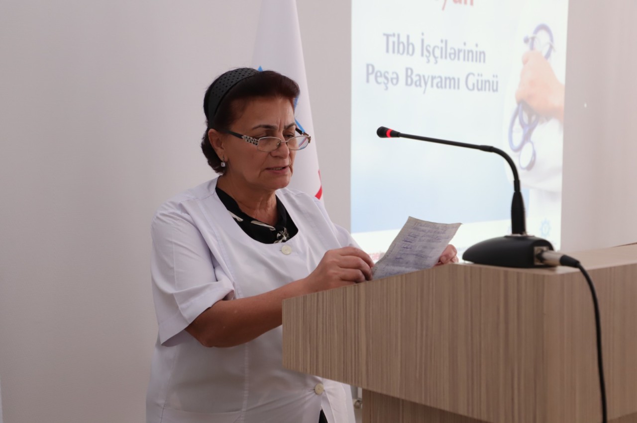 Neftçalada Tibb İşçilərinin Peşə Bayramı qeyd olundu - FOTOLAR